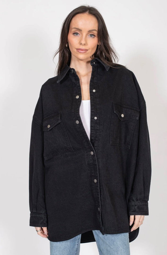 Brunette the Label Shania Denim Jacket XS/S (oversized)