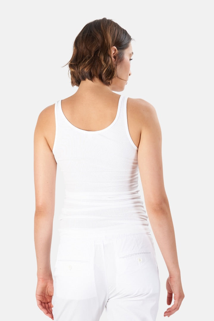 James Perse Tank Top White 1