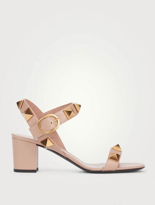 Valentino Garvani Roman Stud Block Heel 37