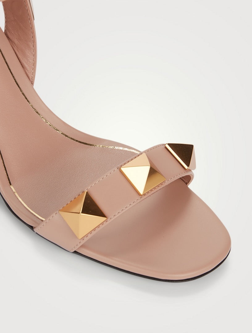 Valentino Garvani Roman Stud Block Heel 37