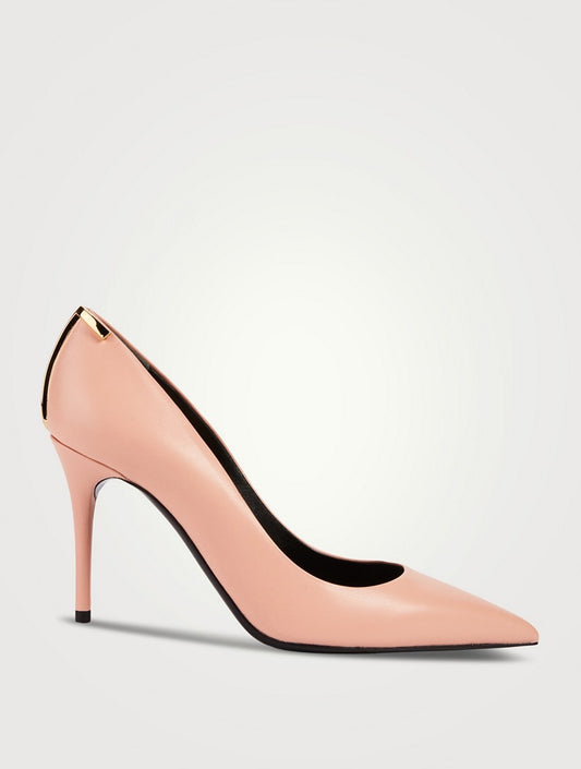Tom Ford Iconic Leather T Pump 37