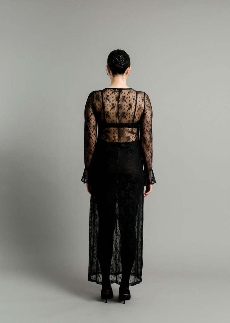 A Bronze Age Libby Lace Dress S