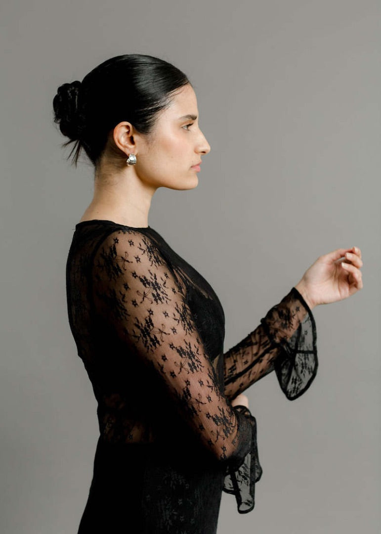 A Bronze Age Libby Lace Dress S