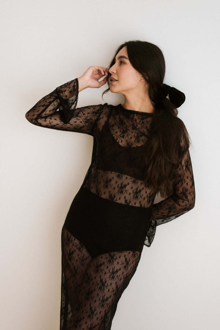 A Bronze Age Libby Lace Dress S