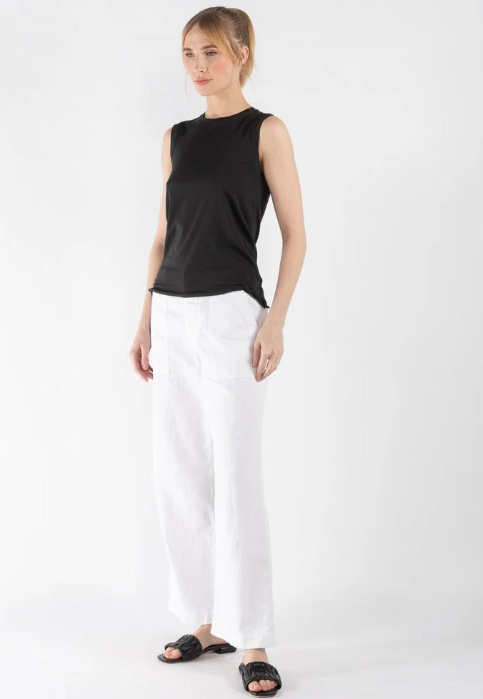 Nili Lotan Black Muscle Tee S