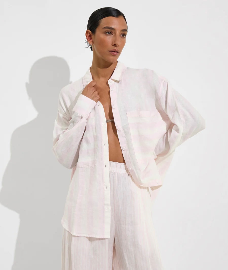 Left on Friday Getaway Button Down S/M