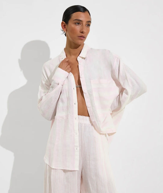 Left on Friday Getaway Button Down S/M