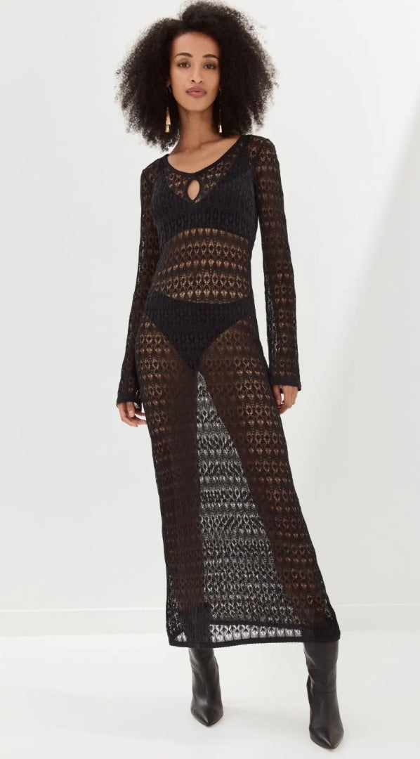 Isabel Marant Poros Dress Black 36