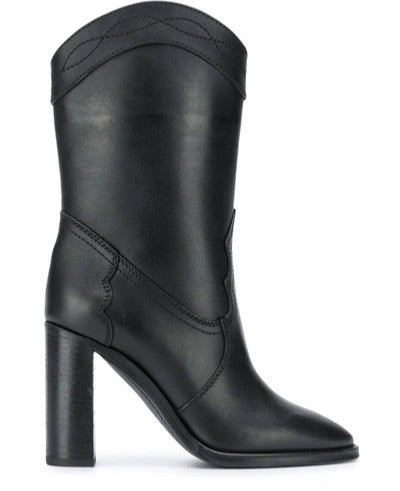 Saint Laurent Kate Western Boot 36 1/2