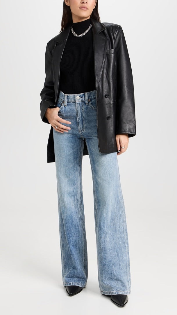 Alice & Olivia Weezy Wide Leg 27