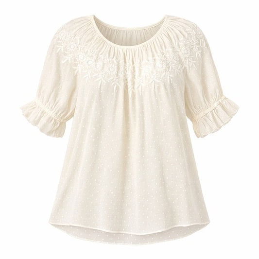 Ulla Johnson Swiss Dot Top 4