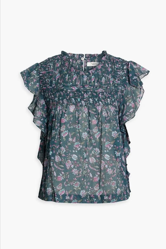 Isabel Marant Layona Floral Top 34