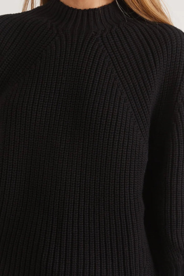 Apiece Apart ECO NUEVA MEREL Sweater in Black - Size S