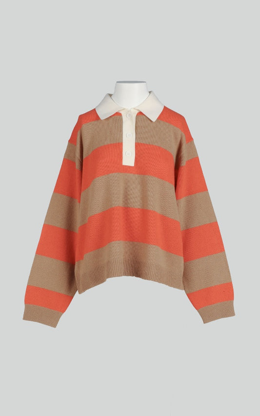 Essential Antwerp Jezebel Stripe Polo S