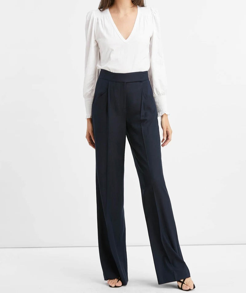 Veronica Beard Marbeau Navy Trouser 2