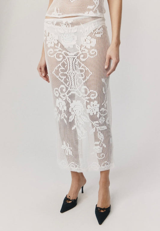 With Jean Saint MIDI Skirt S