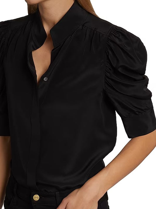 Frame Black Gillian Top XS