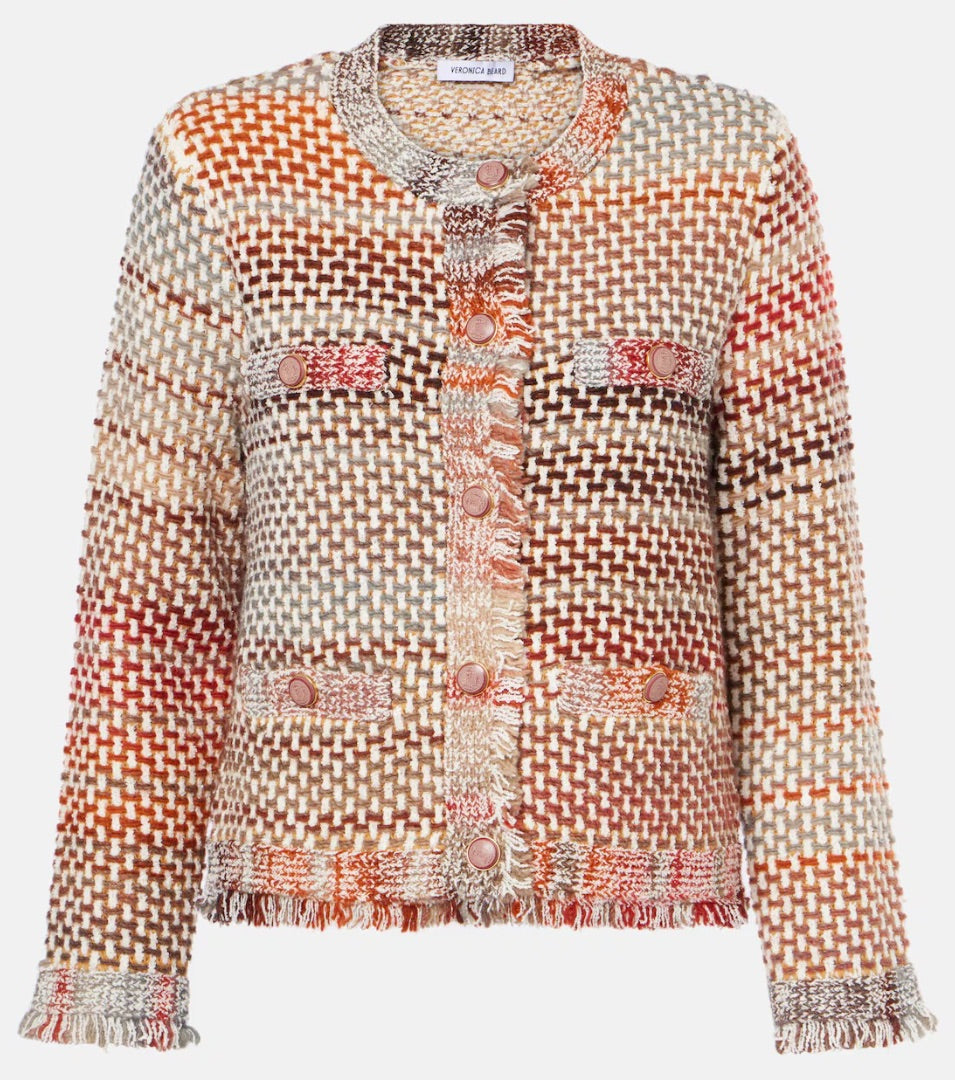Veronica Beard Sariyah Buttoned Jacket S
