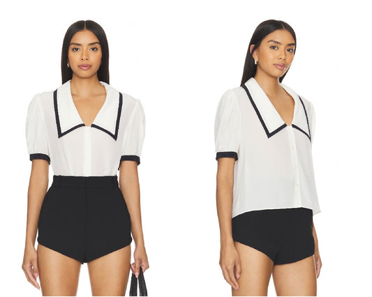 FRAME Sailor Blouse S