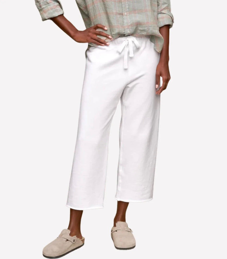 Frank & Eileen  White Button up and Crop Sweat S
