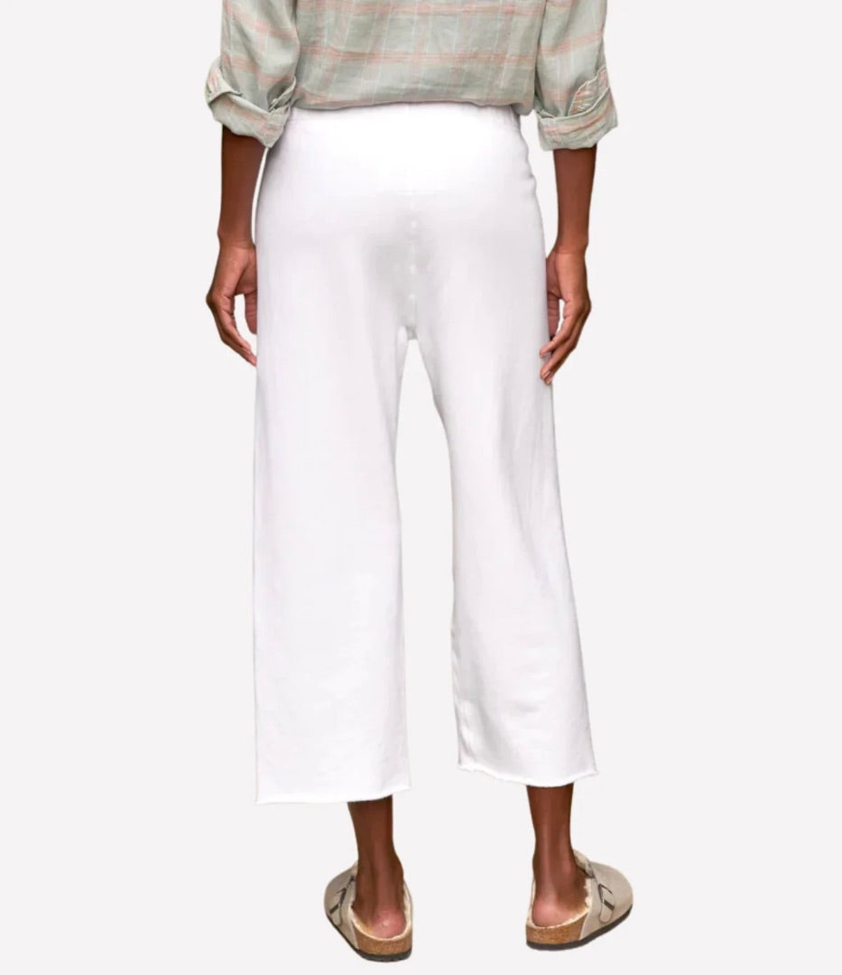Frank & Eileen  White Button up and Crop Sweat S