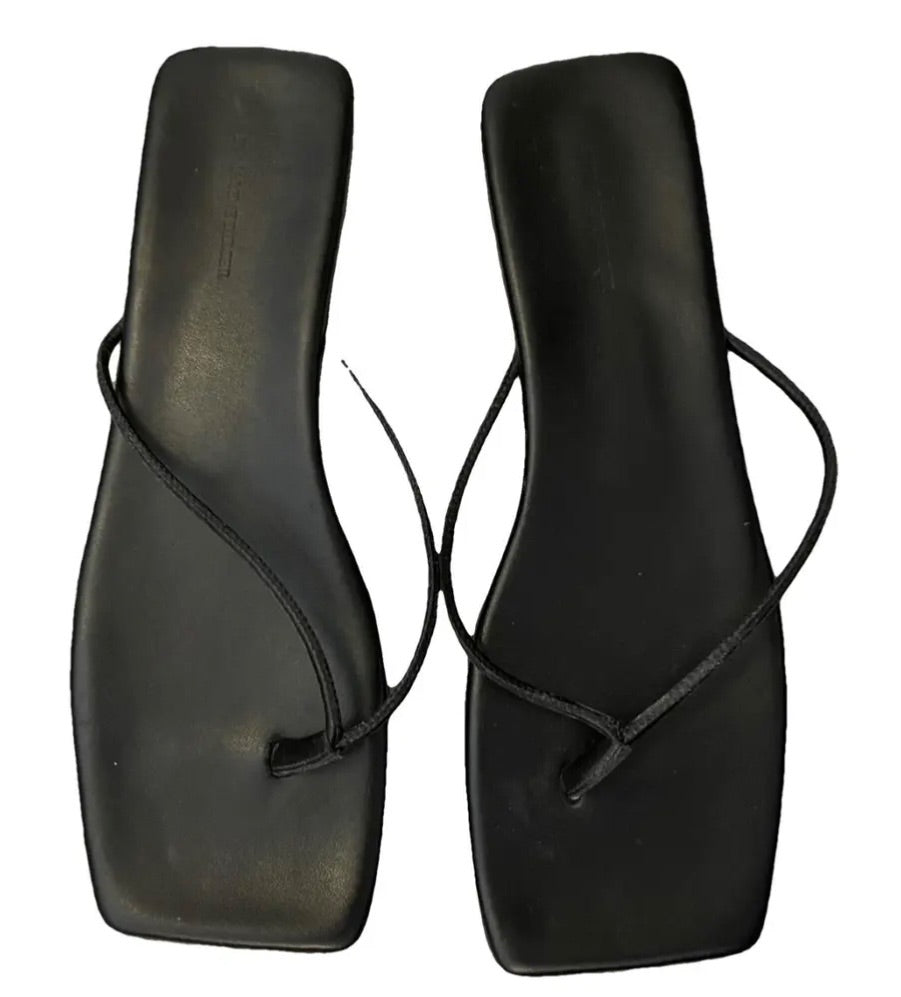 By Malene Birger Leather Thong BNWT 40