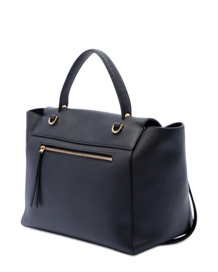 Celine Black Belt Bag