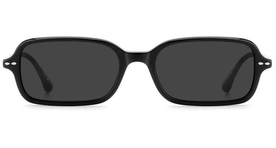 Isabel Marant Black Rectangle Sunglasses