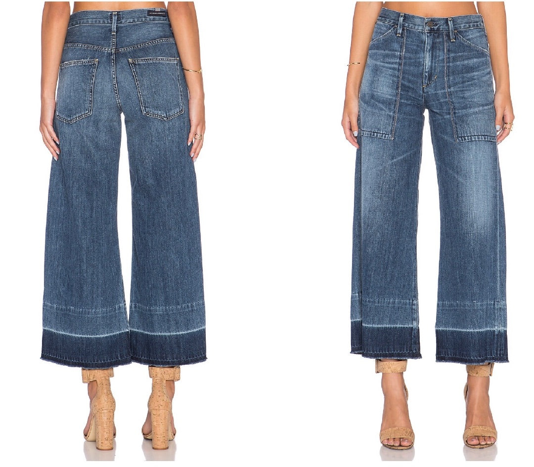 denim Citizens of Humanity Melanie Crop 27