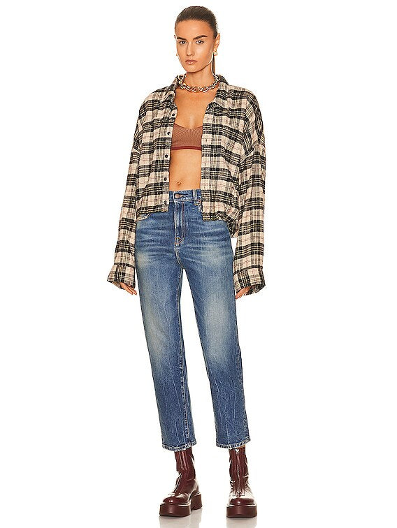 R13 Shelley Slim Kelly Stretch 27