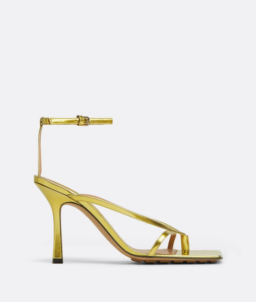 Bottega Veneta Stretch Sandal gold Size BNIB 40