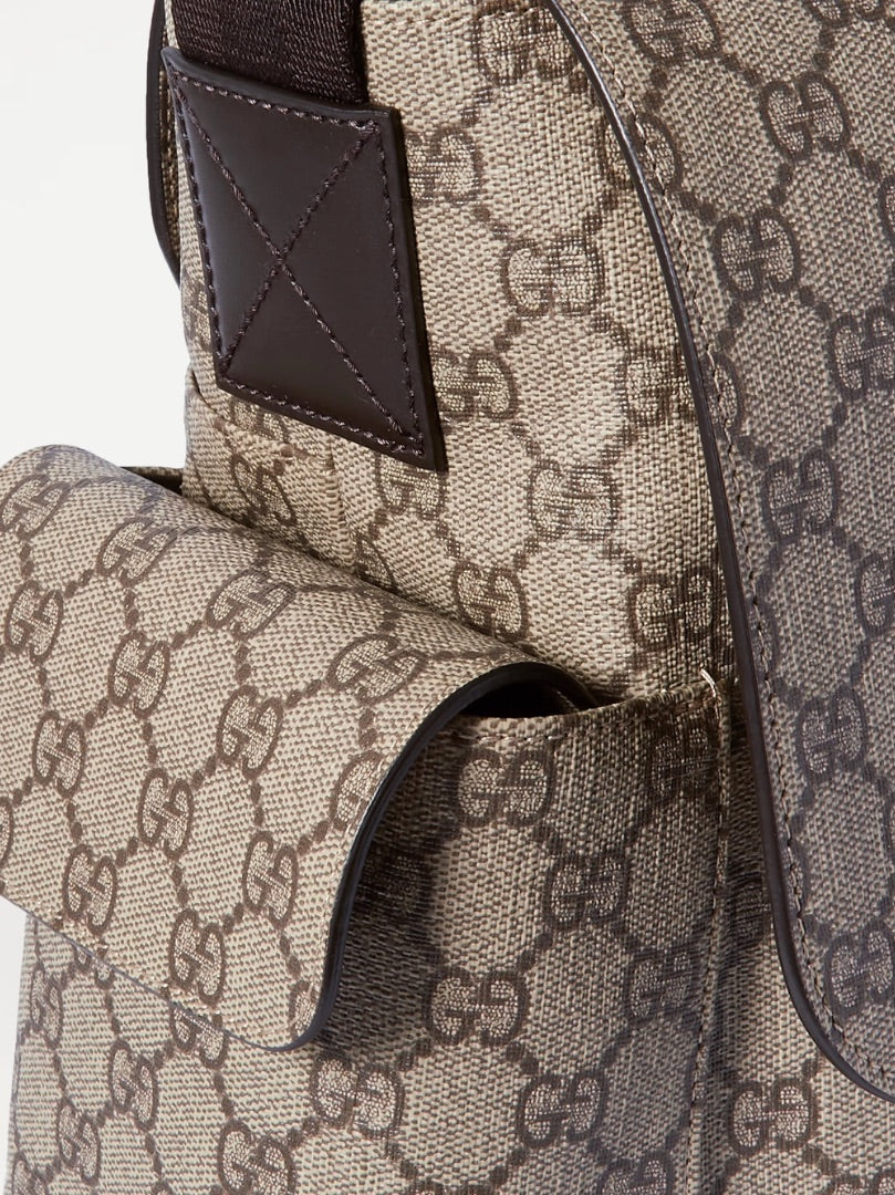 Gucci Ophidia printed coated canvas diaper bag