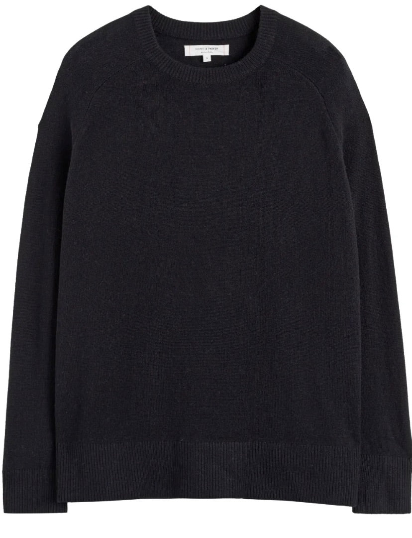 Black Chinti & Parker Cashmere Sweater Small