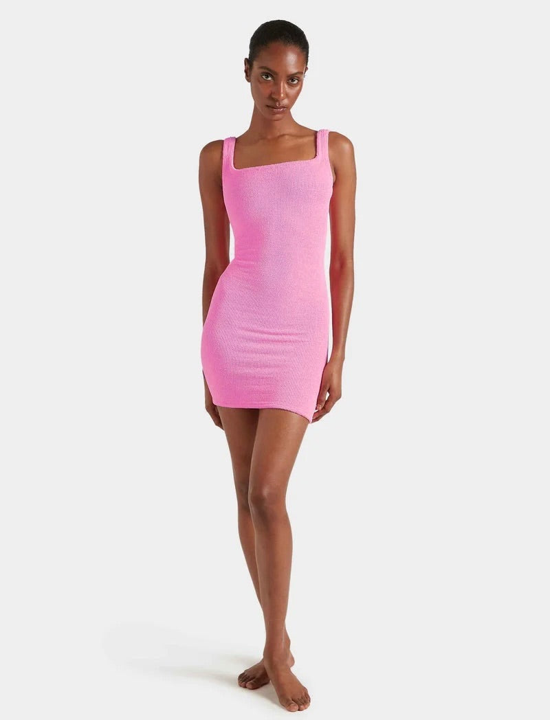 Pink Hunza G Dresses O/S