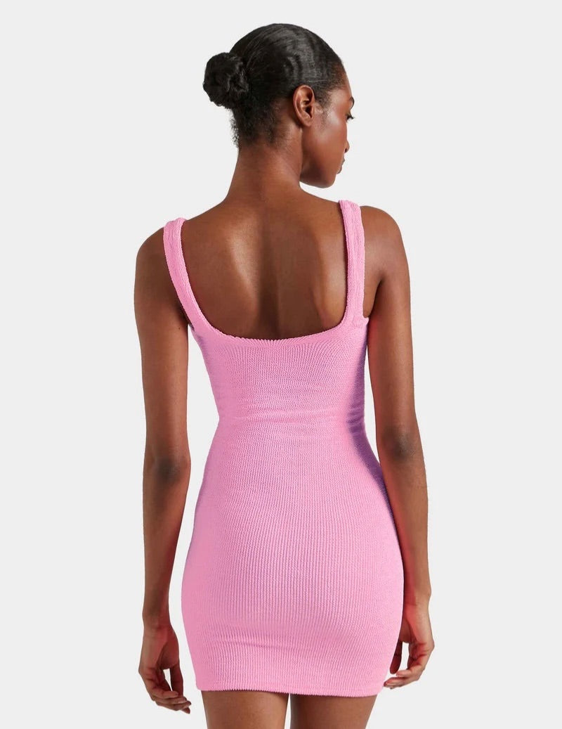Pink Hunza G Dresses O/S