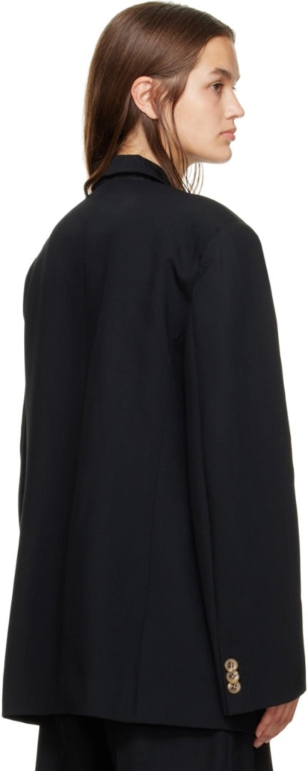 Malene Birger  Black Rosettan Blazer 4/6