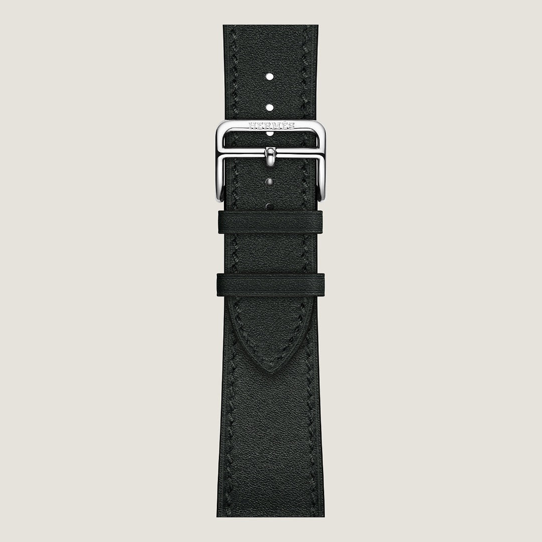 Hermès Band Apple Watch Single Tour 42 mm in Black