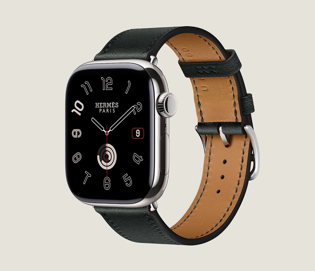 Hermès Band Apple Watch Single Tour 42 mm in Black