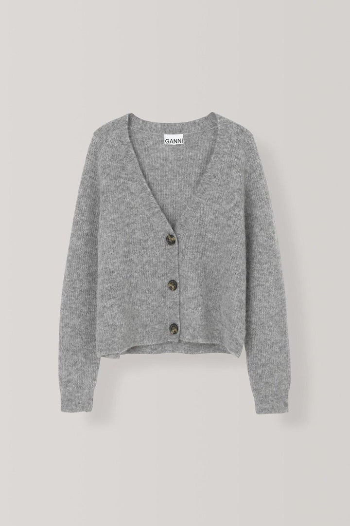 Ganni Soft wool knit cardigan S