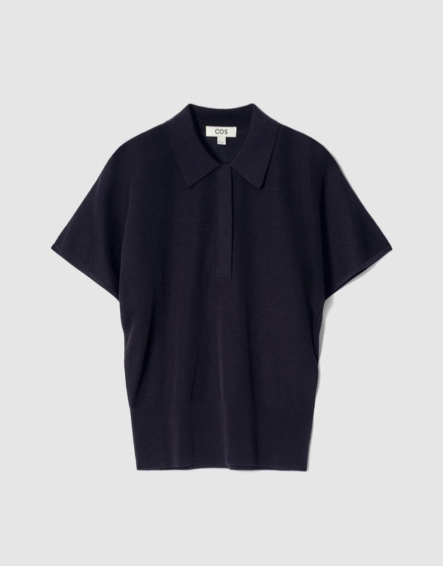 COS Knitted Polo S