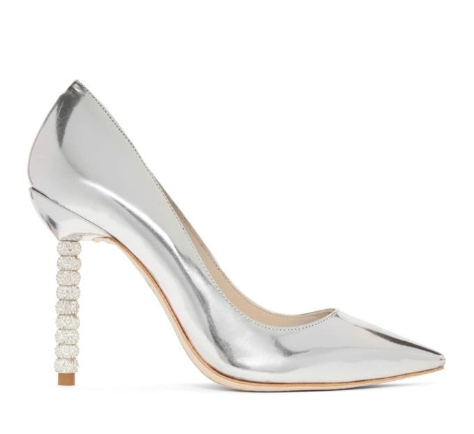 Sophia Webster Metallic Coco Crystal Heels 37.5