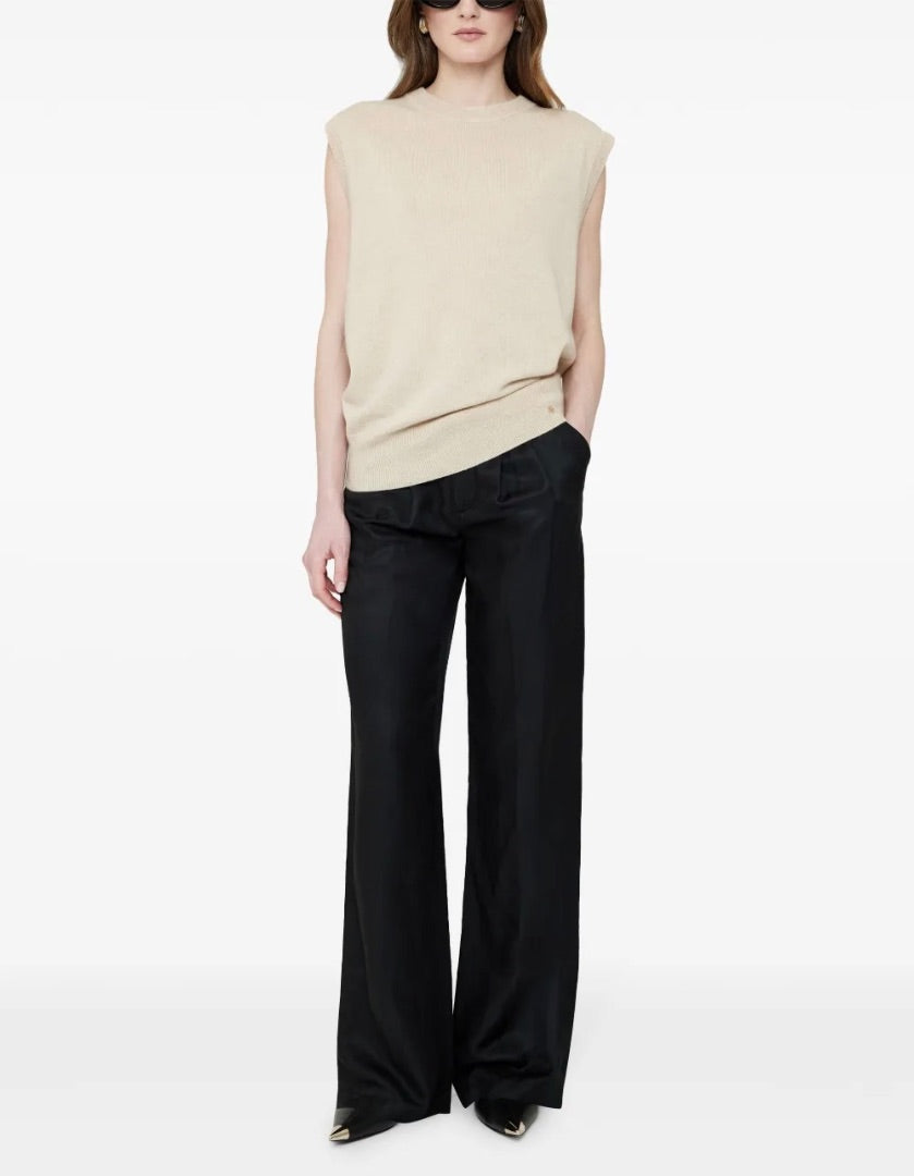 Anine Bing Ronan Knit Cashmere Vest S