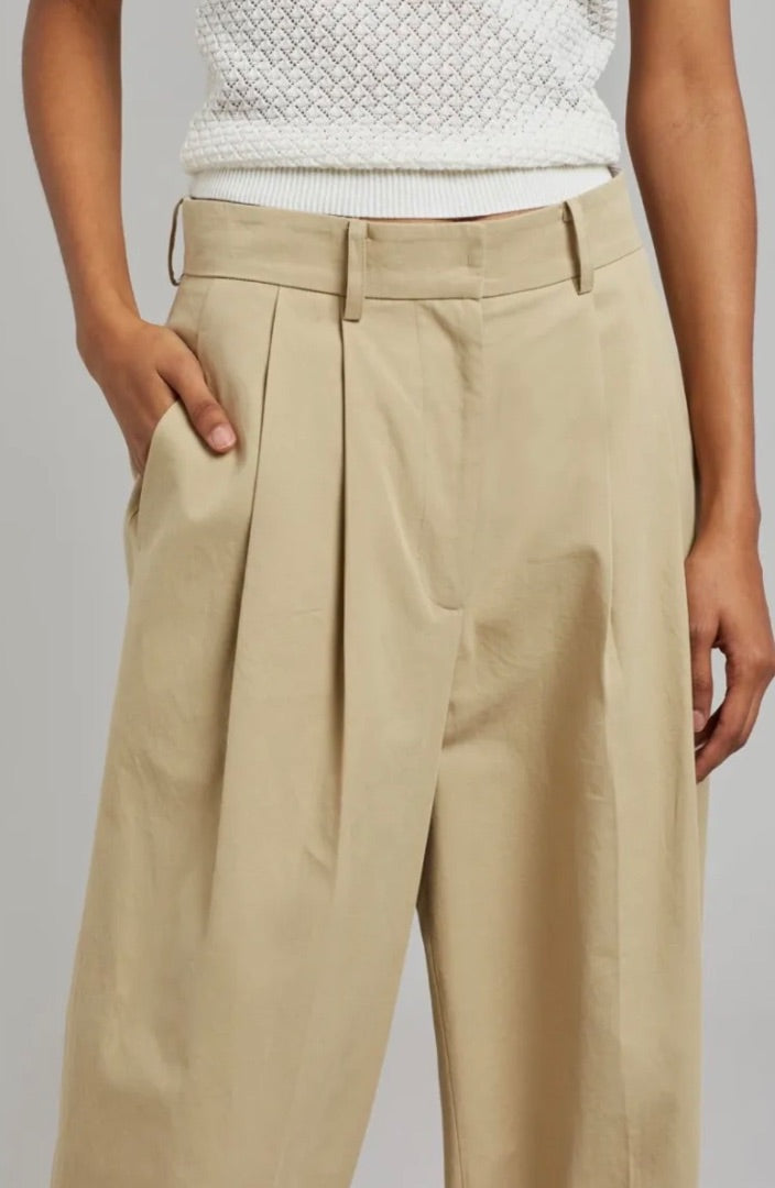 The Frankie Shop Tansy Cotton Trouser XS