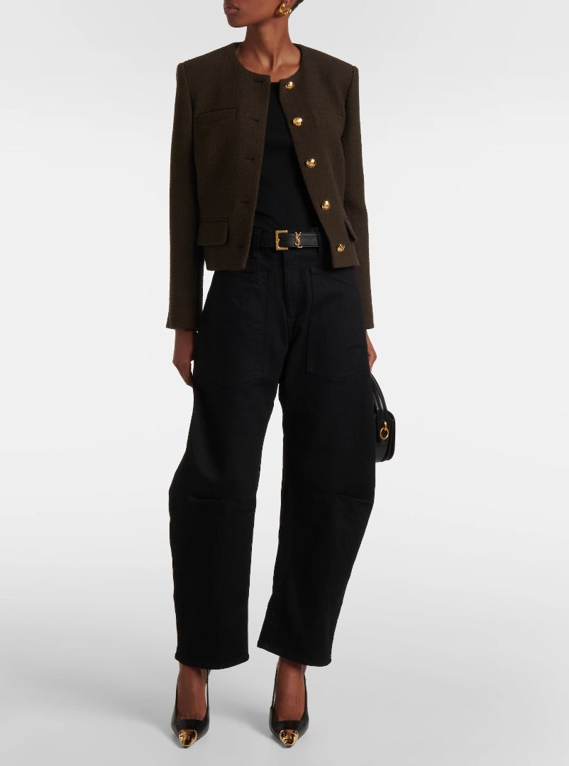 Nili Lotan Shon Jean Black Denim 27