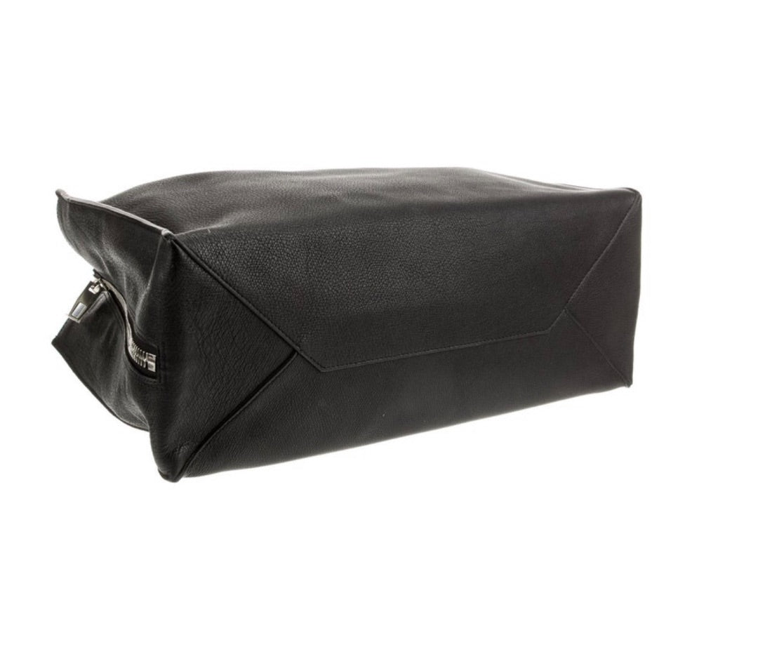 Balenciaga Black Papier A6 Zip Around Bag