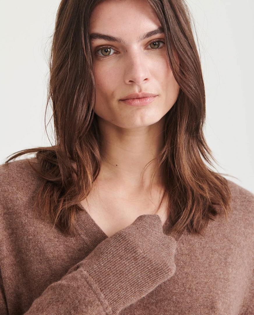 Naadam Signature Cashmere Dress Latte S