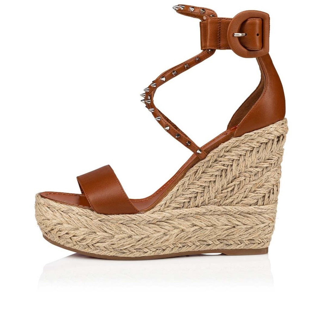 Louboutin Chocazeppa Spike 38
