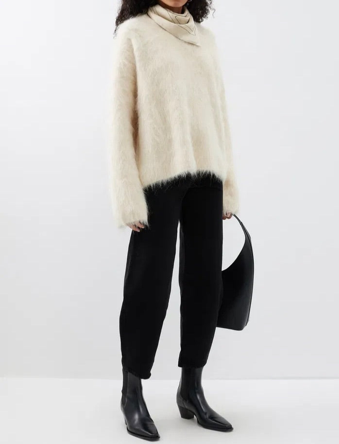 Toteme Boxy Alpaca Knit XS