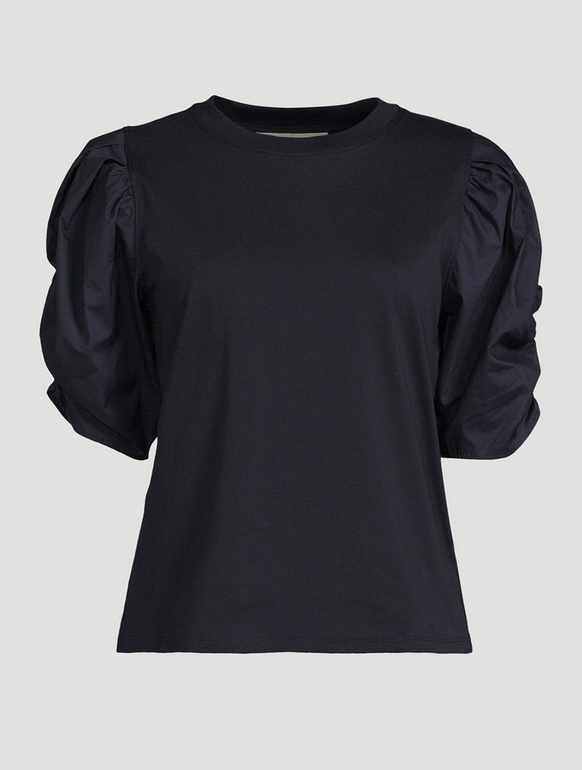 Navy FRAME Tops, M