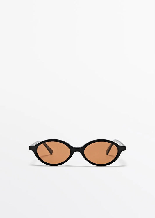 Massimo Dutti Oval Sunglasses